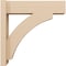 Ekena Millwork 6-in W x 36-in D x 36-in H Thorton Block Rough Cedar Woodgrain TimberThane Outlooker, Primed Tan OUTUR060X36X36THR44RCPR - alternate 3